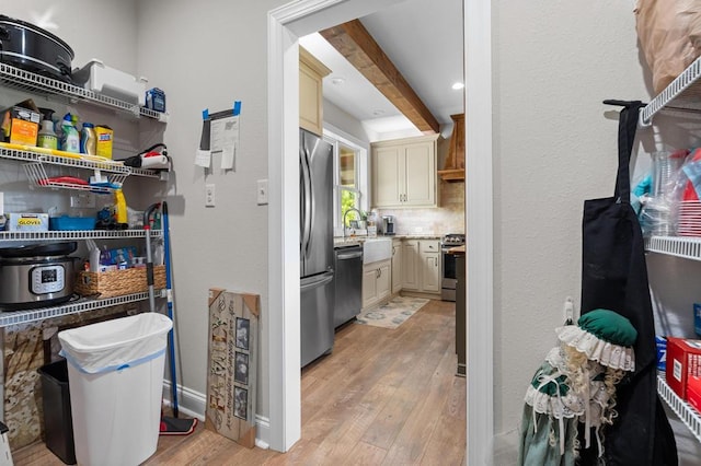view of pantry
