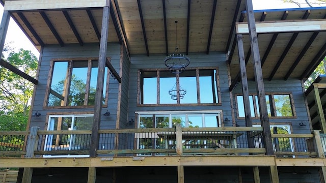 view of rear view of house