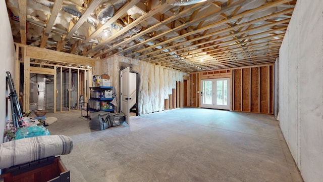 162 Barefoot Trl, Blairsville, GA 30512 - below grade area featuring french doors