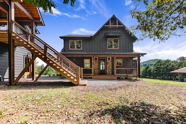 view of rear view of house