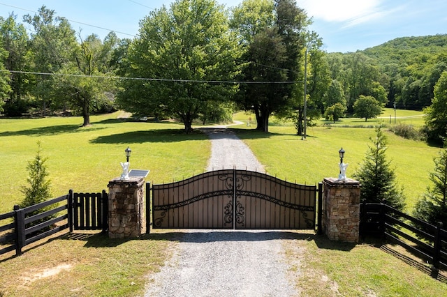 910 Sawyer Cove Rd, Hayesville, NC 28904 - view of gate
