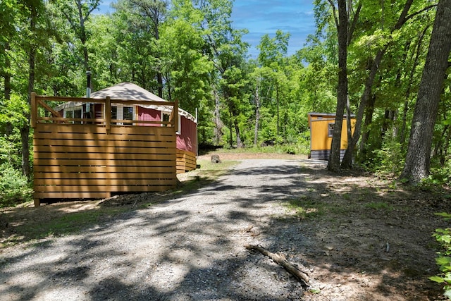 910 Sawyer Cove Rd, Hayesville, NC 28904 - view of dirt / gravel road with a view of trees