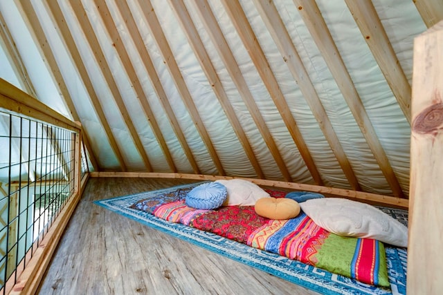 910 Sawyer Cove Rd, Hayesville, NC 28904 - bedroom featuring wood finished floors