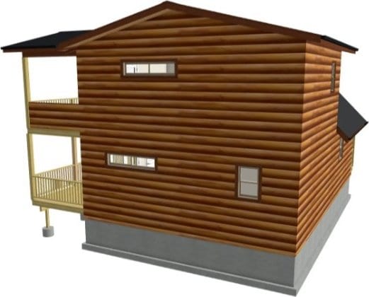 106 Mistletoe Rdg, Murphy, NC 28906 - view of side of property featuring faux log siding