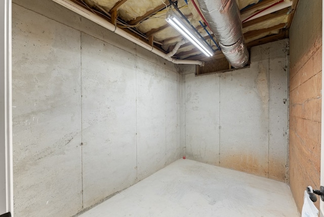 802 Old Mill Trl, Ball Ground, GA 30107 - view of unfinished basement