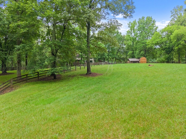 802 Old Mill Trl, Ball Ground, GA 30107 - view of yard featuring an outbuilding
