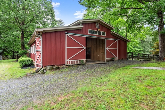 802 Old Mill Trl, Ball Ground, GA 30107 - view of barn