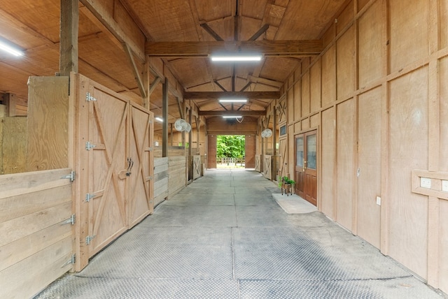 802 Old Mill Trl, Ball Ground, GA 30107 - view of horse barn