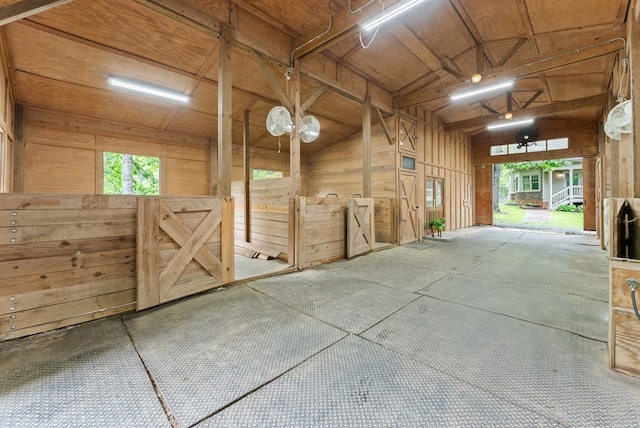 802 Old Mill Trl, Ball Ground, GA 30107 - view of horse barn