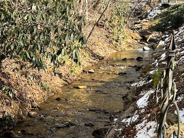 view of nature with a water view