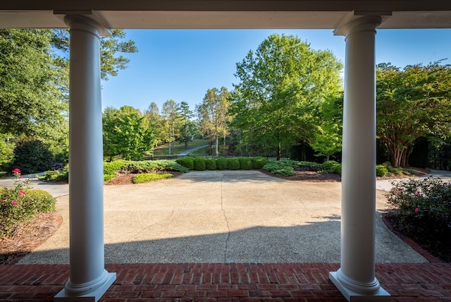 view of patio