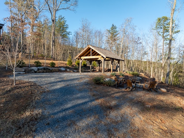 538 Mountain Laurel Rdg, Mineral Bluff, GA 30559 - view of community featuring a gazebo