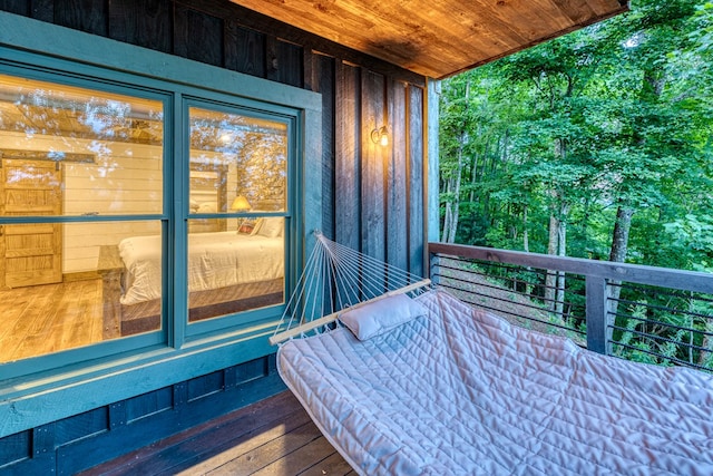 view of deck