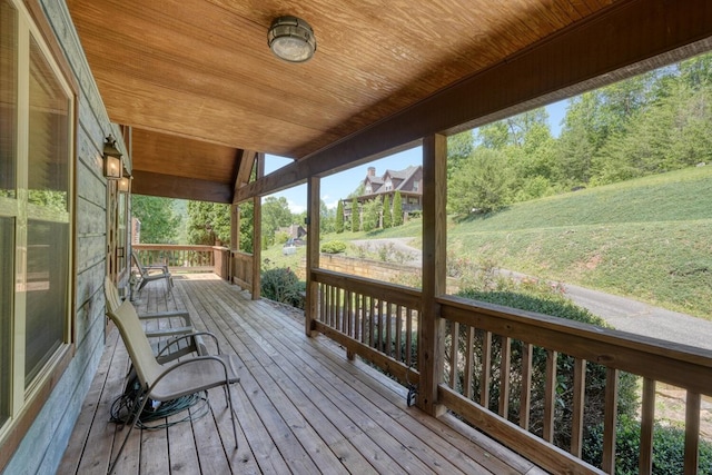 602 Mill Ridge Rd, Hiawassee, GA 30546 - view of deck