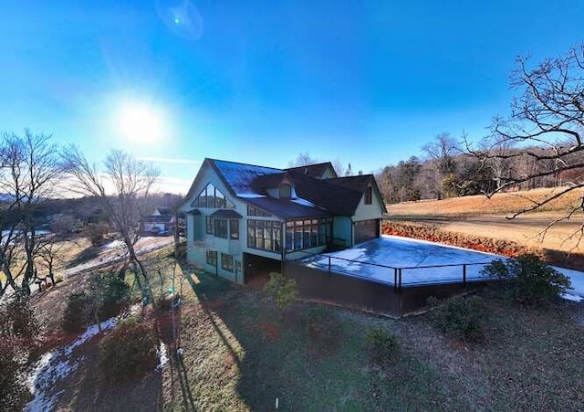 view of rear view of house