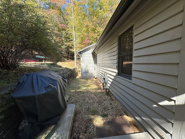 view of home's exterior