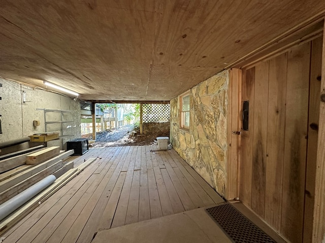 view of deck