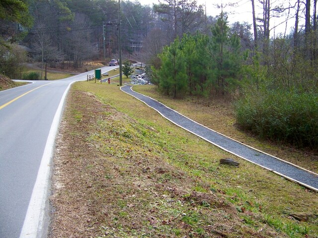 view of road