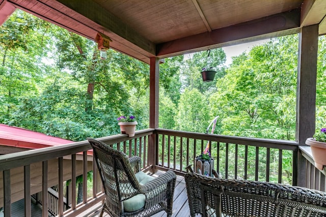 284 Summit Way, Blairsville, GA 30512 - view of deck