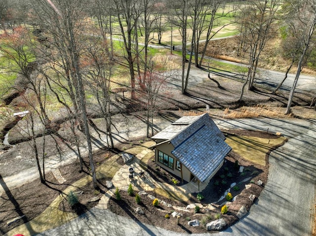 drone / aerial view