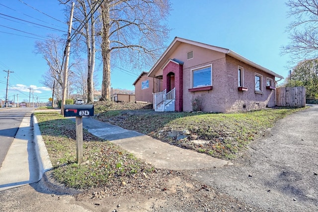 view of side of property