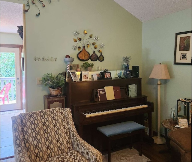 view of living area