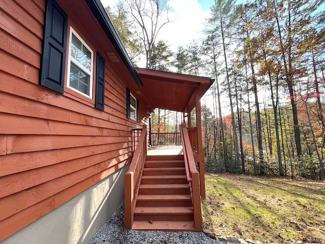 view of side of home