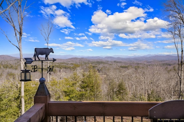 property view of mountains