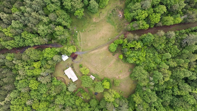 aerial view of property's location