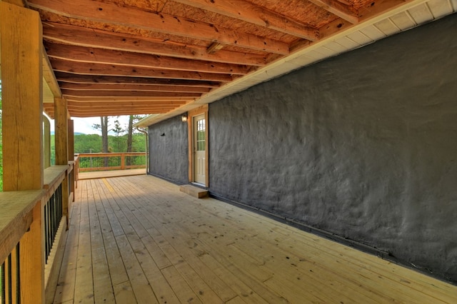 view of deck