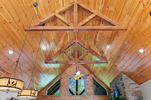 1172 Settlers Ridge Rd, Ellijay, GA 30540 - detailed view of wooden ceiling
