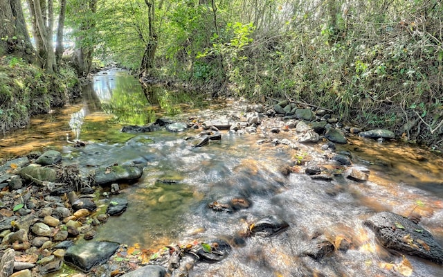 view of nature with a water view