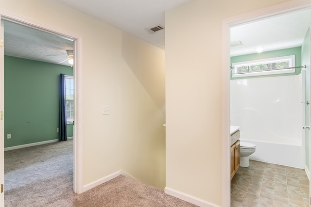 421 Burgess Rd, Ellijay, GA 30540 - corridor with light colored carpet