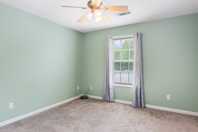421 Burgess Rd, Ellijay, GA 30540 - carpeted spare room featuring a ceiling fan and baseboards