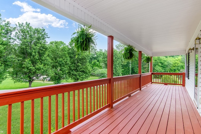 421 Burgess Rd, Ellijay, GA 30540 - porch featuring a lawn
