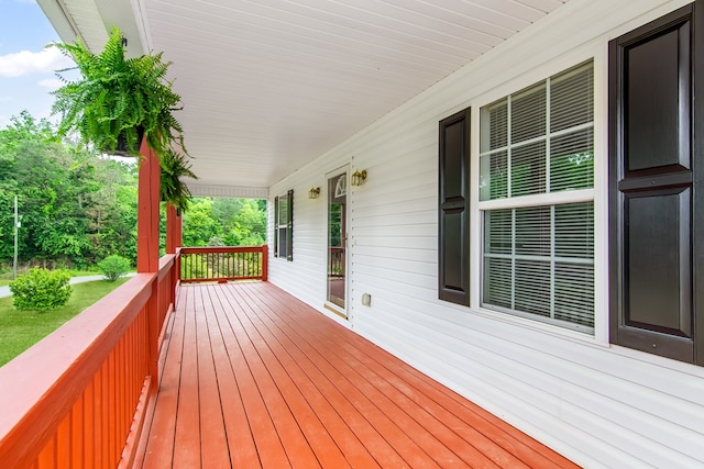 421 Burgess Rd, Ellijay, GA 30540 - view of wooden porch
