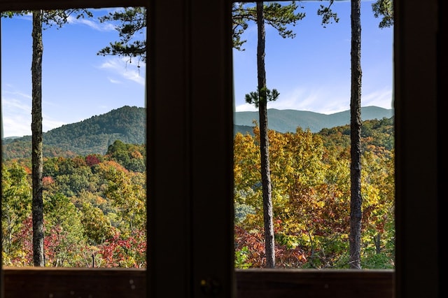 property view of mountains