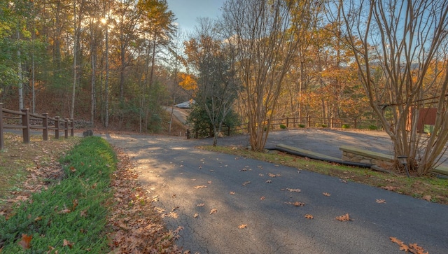 view of road