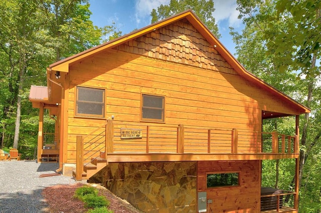 108 Crabapple Ln, Mineral Bluff, GA 30559 - view of side of property