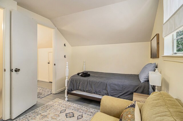 147 Hester Gap Rd, Cleveland, GA 30528 - bedroom featuring vaulted ceiling