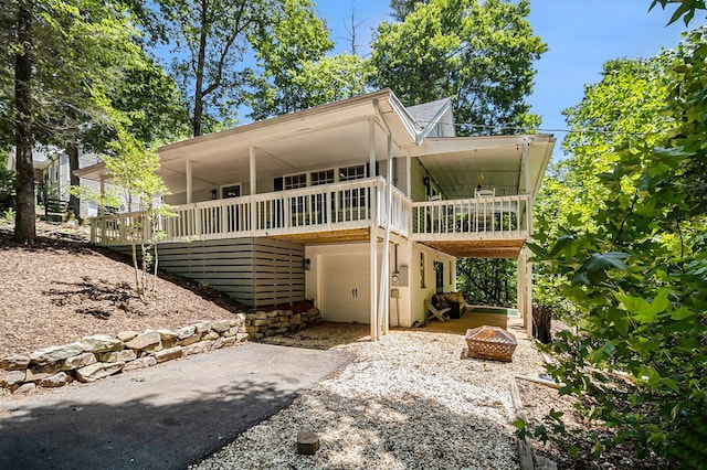 147 Hester Gap Rd, Cleveland, GA 30528 - view of front of property featuring an outdoor fire pit