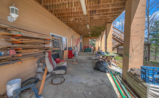 641/638 Timberwood Hills Rd, Murphy, NC 28906 - view of patio / terrace featuring stairway