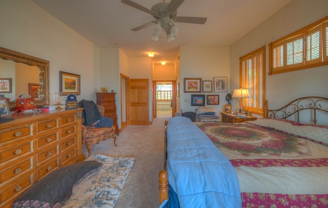 641/638 Timberwood Hills Rd, Murphy, NC 28906 - carpeted bedroom featuring ceiling fan