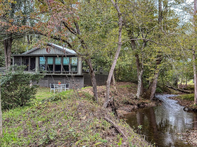 390 Pinebark Ln, Murphy, NC 28906 - rear view of property featuring a sunroom