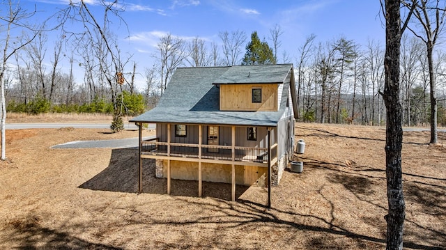 view of rear view of house