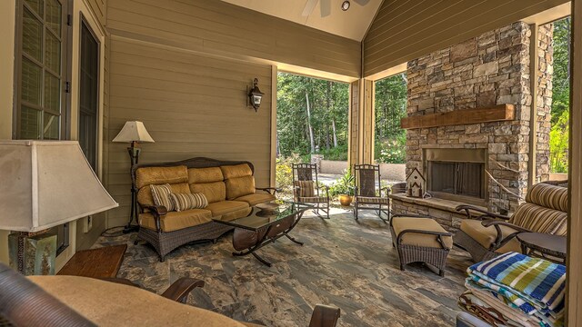 view of patio / terrace with french doors