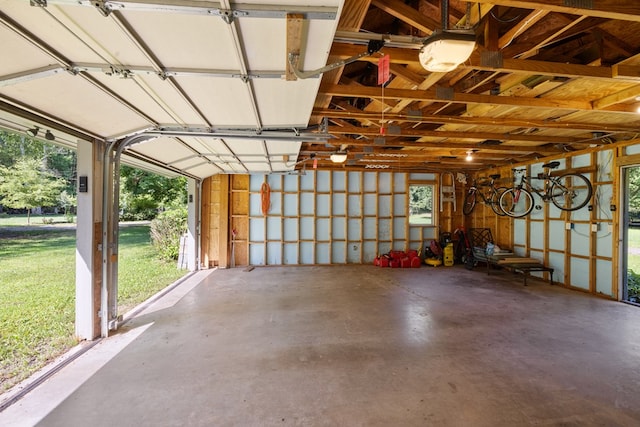 76 Misty River Ln, Hayesville, NC 28904 - view of garage