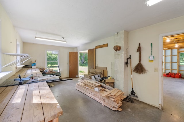 76 Misty River Ln, Hayesville, NC 28904 - misc room with concrete flooring