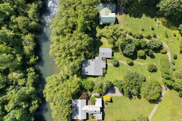 76 Misty River Ln, Hayesville, NC 28904 - aerial view of a large body of water