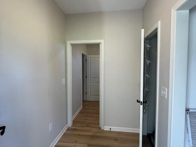28 Arlington St, Hayesville, NC 28904 - corridor with wood finished floors and baseboards
